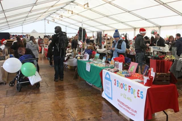 Shoppers in short supply after the week's bad weather took its toll on the Bakewell Winter Wonderland event